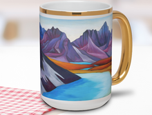 Load image into Gallery viewer, Metallic Accents Gold Mug