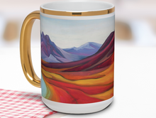 Load image into Gallery viewer, Metallic Accents Gold Mug