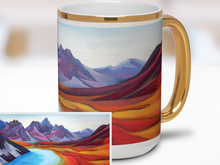 Load image into Gallery viewer, Metallic Accents Gold Mug