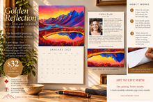 Load image into Gallery viewer, 2027 Golden Reflection Calendar