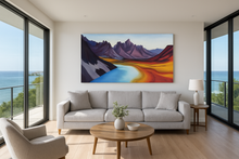 Load image into Gallery viewer, Talus and The tombstones Canvas Print