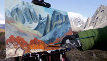 Load image into Gallery viewer, Talus and the Tombstones Deluxe Canvas Prints by Artists Emma Barr
