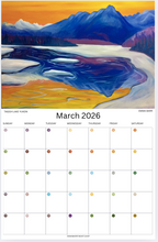 Load image into Gallery viewer, 2026 Yukon &amp; Northern Landscapes Art Calendar – Emma Barr Fine Art