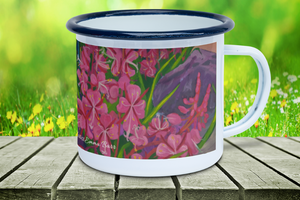 Fireweed Enamel Camping Mug