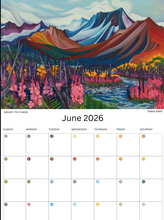 Load image into Gallery viewer, 2026 Yukon &amp; Northern Landscapes Art Calendar – Emma Barr Fine Art
