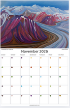 Load image into Gallery viewer, 2026 Yukon &amp; Northern Landscapes Art Calendar – Emma Barr Fine Art