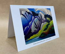 Load image into Gallery viewer, Kluane Lake and Mountains Art Card