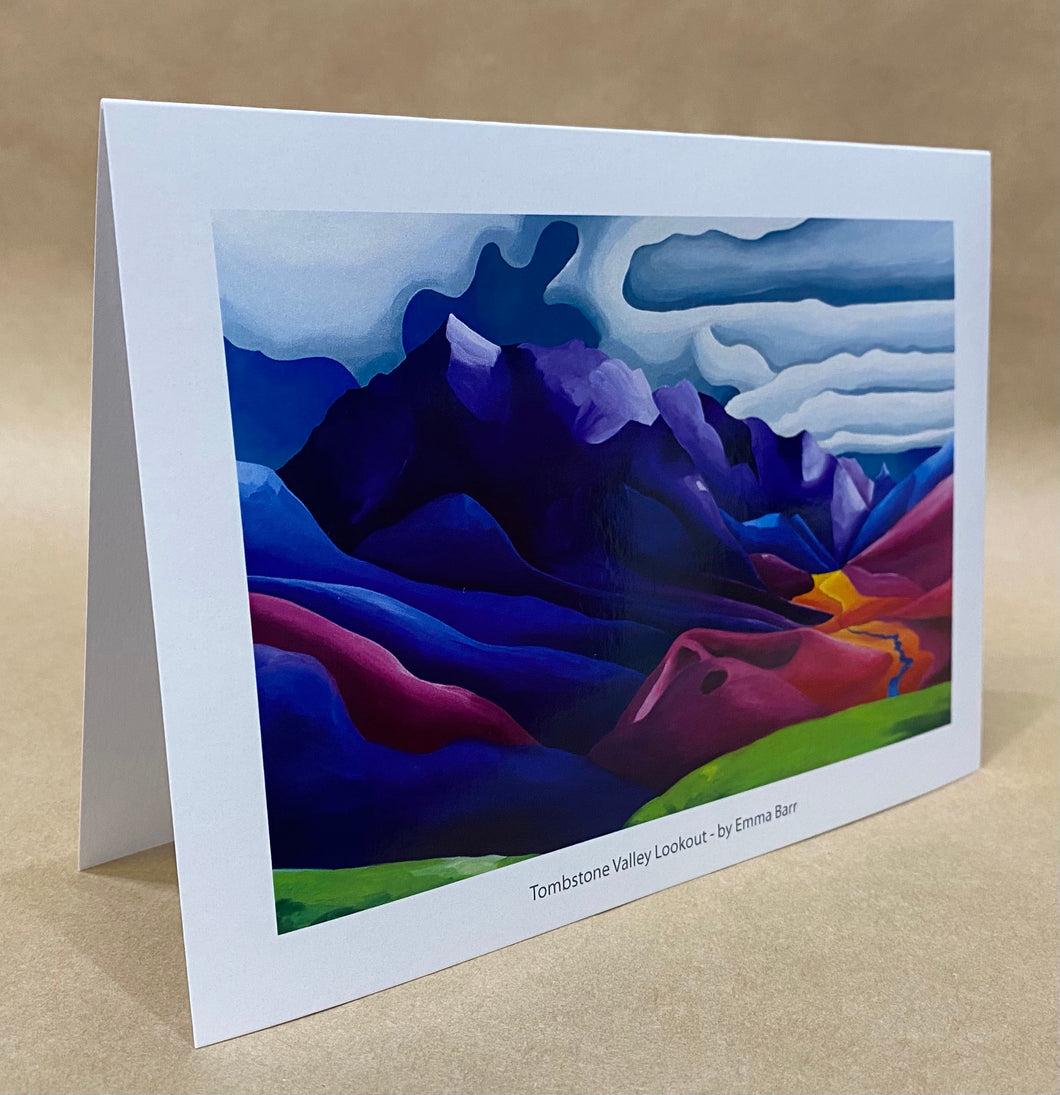 Tombstone Valley Lookout Art Cards